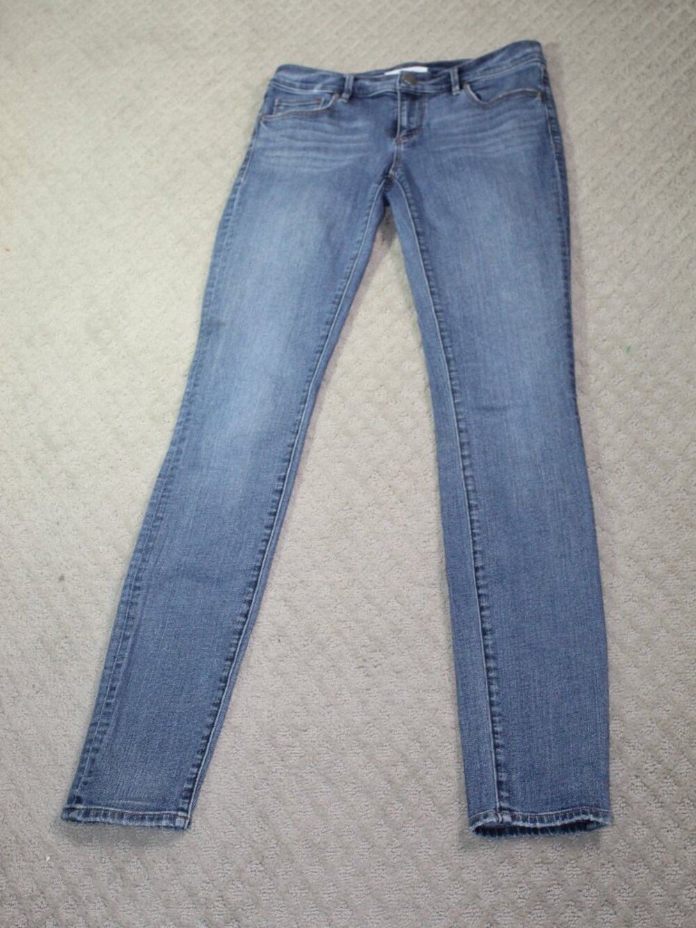 Ann Taylor Loft Womens Jeans Blue Modern Skinny Sz 25/0 Stretch Low Rise